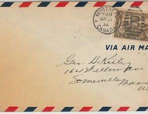 54342  -  CANADA -  POSTAL HISTORY: FDC COVER 1928 - C1  postaly used!