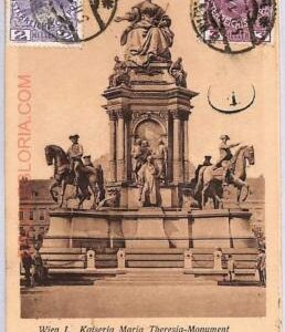 ad8791 - AUSTRIA  - POSTAL HISTORY - Maximum Card - 1911  MONUMENT Royalty