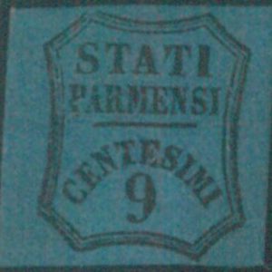 87695a - ANTICHI STATI -  PARMA : Sassone # GIORNALI 2  -  Nuovo NON linguellato