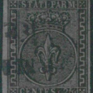 87697 - ANTICHI STATI -  PARMA : Sassone # 4 - USATO - Bello!