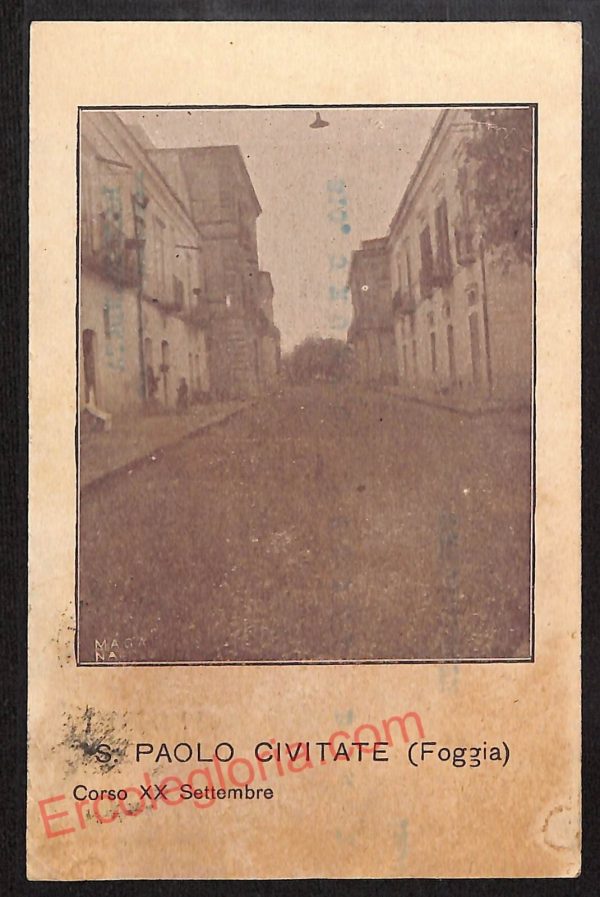 ag0221 - CARTOLINA D'EPOCA - Foggia Provincia - Civitate