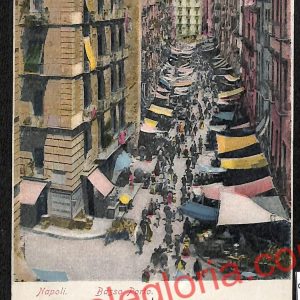 ag9789 - CARTOLINE D'EPOCA - Napoli Citta - Basso Porto