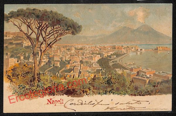 ag9791 - CARTOLINE D'EPOCA - Napoli Citta - Panorama