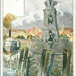 25635 - Ansichtskarten VINTAGE POSTCARD: GERMANY Deutschland - Lindau 1902