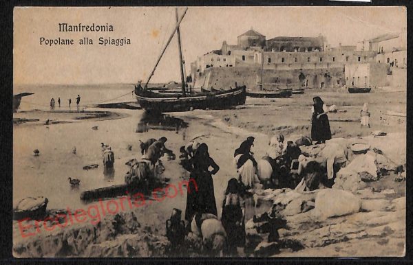 ag0261 - CARTOLINA D'EPOCA - Foggia Provincia - Manfredonia