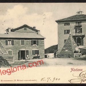 ah8079 - CARTOLINA D'EPOCA - Pistoia Provincia - Abetone
