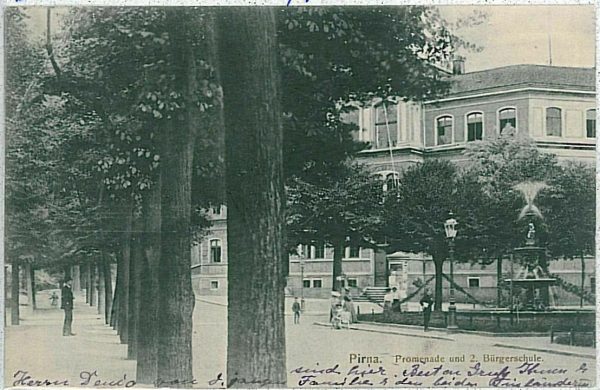 25626 - Ansichtskarten VINTAGE POSTCARD: GERMANY Deutschland - Pirna 1908