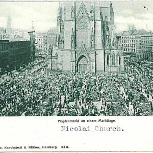 25653 - Ansichtskarten VINTAGE POSTCARD: GERMANY Deutschland - Hamburg : MARKET
