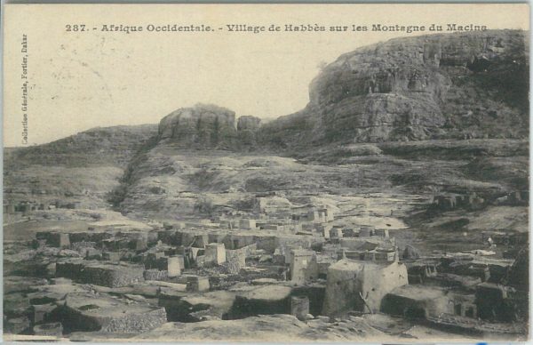 74746 - SENEGAL - POSTAL HISTORY - POSTCARD with ITALIAN SHIP paquebot POSTMARK - immagine 2