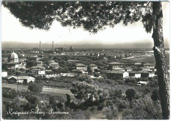 73546  - CARTOLINA d'Epoca: LIVORNO provincia - Rosignano Solvay