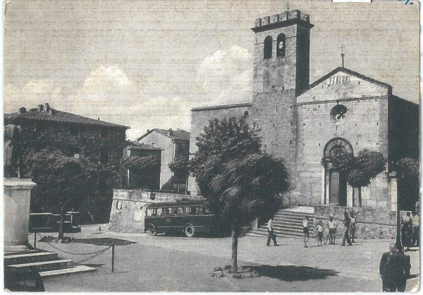 73549  - CARTOLINA d'Epoca: LIVORNO provincia - Suvereto 1956