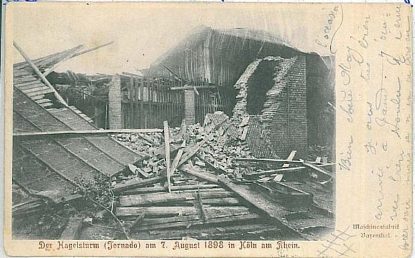 27959 - Ansichtskarten VINTAGE POSTCARD: GERMANY Deutschland - Köln 1898 TORNADO