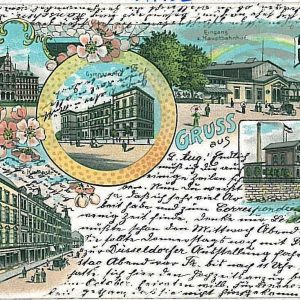 27954 - Ansichtskarten VINTAGE POSTCARD: GERMANY Deutschland -  Hagen 1902 GRUSS