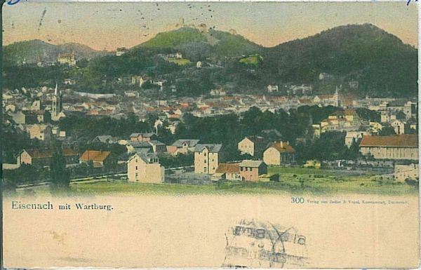 25660 -  Ansichtskarten VINTAGE POSTCARD: GERMANY Deutschland  - Eisenach 1908