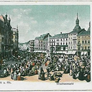 33339 - Ansichtskarten VINTAGE POSTCARD: GERMANY Deutschland - Bonn - WOCHENMARK