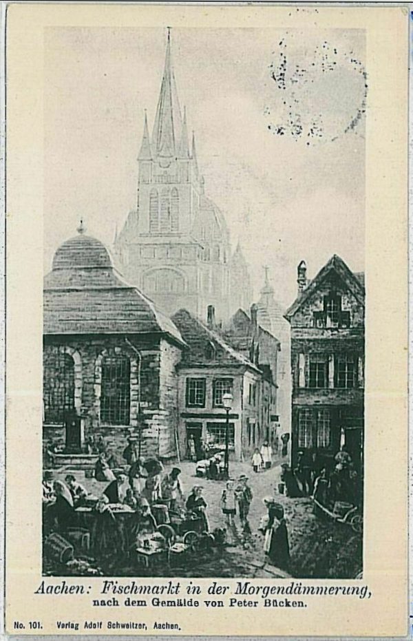 33327 -  Ansichtskarten VINTAGE POSTCARD: GERMANY Deutschland - Aachen 1903