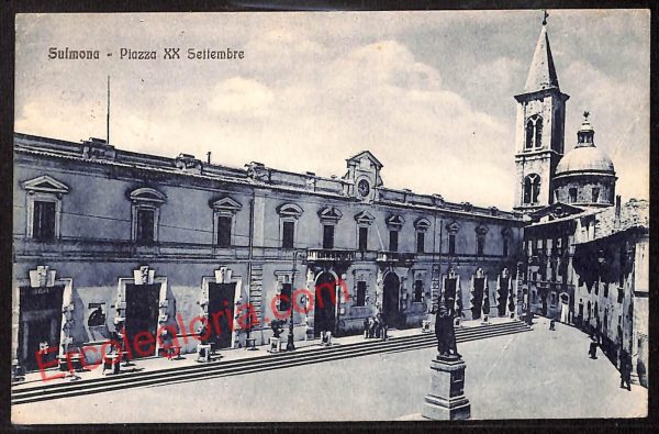 ag5526 - CARTOLINA D'EPOCA - L'Aquila Provincia - Sulmona