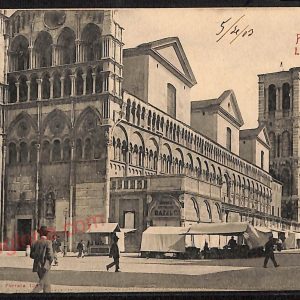 ae5997 - CARTOLINA D'EPOCA - Ferrara Città - La Cattedrale  1903