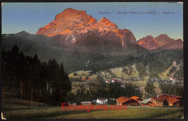 ae1093 - CARTOLINA  D'EPOCA - Belluno Provincia - Cadore