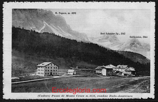 ae1095 - CARTOLINA  D'EPOCA - Belluno Provincia - Cadore