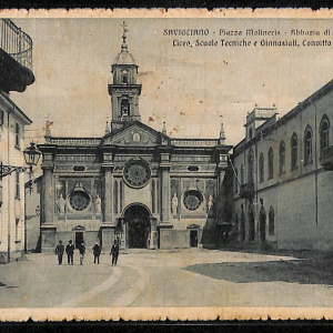 ab4753 -  CARTOLINA  D'EPOCA -  Cuneo Provincia -  SAVIGLIANO