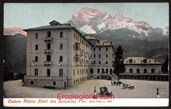 ae1096 - CARTOLINA  D'EPOCA - Belluno Provincia - Cadore
