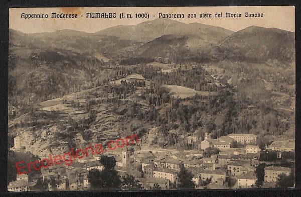 ag9486 - CARTOLINA D'EPOCA - Modena Provincia - Fiumalbo