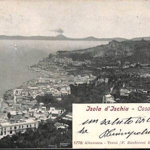 ab8311 - CARTOLINA  D'EPOCA - Napoli  Provincia  - ISCHIA