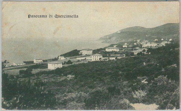 73510  - CARTOLINA d'Epoca: LIVORNO Città - Quercianella   1916