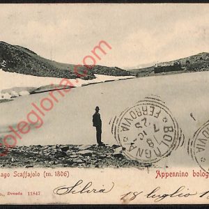 ae2349 - CARTOLINA  D'EPOCA -Bologna Città - Lago Scaffaiolo