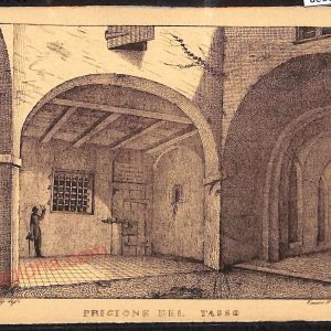 ae6041 - CARTOLINA D'EPOCA - Ferrara Città - Prigione del Tasso