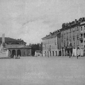 ab4763 -  CARTOLINA  D'EPOCA -  Cuneo Provincia -  SAVIGLIANO