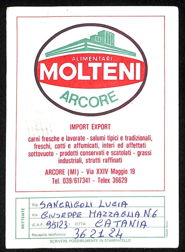 ac3938 - CARTOLINA D'EPOCA - Milano Provincia - ARCORE  1976