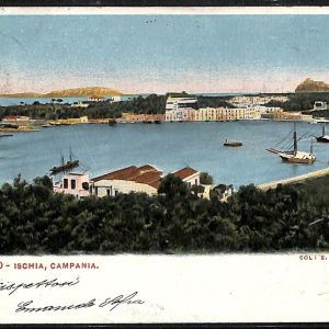 ab8322 - CARTOLINA  D'EPOCA - Napoli  Provincia  - ISCHIA  1904
