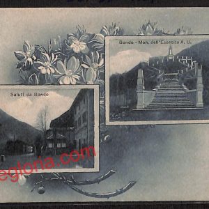 ai9603 - CARTOLINA D'EPOCA - Trento Provincia - Bondo