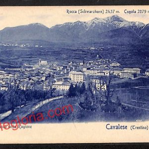 ai9604 - CARTOLINA D'EPOCA - Trento Provincia - Cavalese