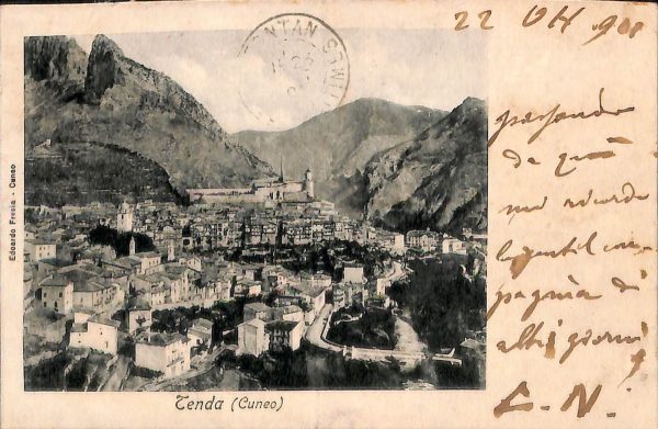 ab4825 -  CARTOLINA  D'EPOCA -  Cuneo Provincia -  TENDA