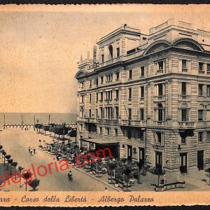 ah7263 - CARTOLINA  D'EPOCA - Pescara Città - Corso della Libertà