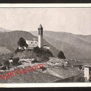 ai9637 - CARTOLINA D'EPOCA - Trento Provincia - Castello-Molina di Fiemme