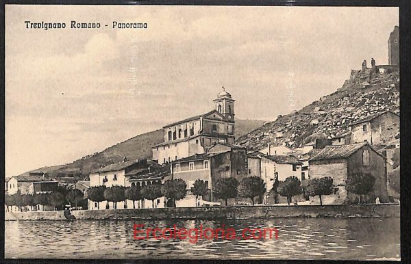 ad8666 - CARTOLINA D'EPOCA - Roma Provincia -  Trevignano Romano