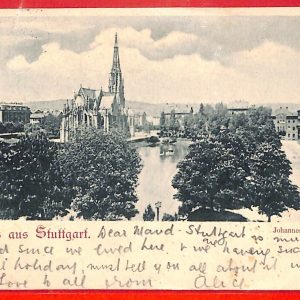 aa7842  - Ansichtskarten VINTAGE  POSTCARD: GERMANY Deutschland - Stuttgart 1900