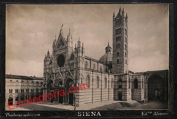 ai5309 - CARTOLINA D'EPOCA - Siena Città