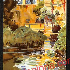 ai6574 - CARTOLINA D' EPOCA - Siragusa Città - Fontana Aretusa