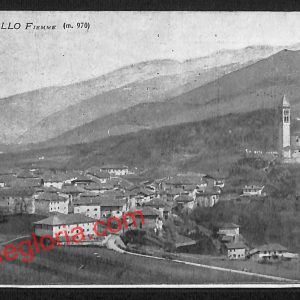 ai9638 - CARTOLINA D'EPOCA - Trento Provincia - Castello-Molina di Fiemme