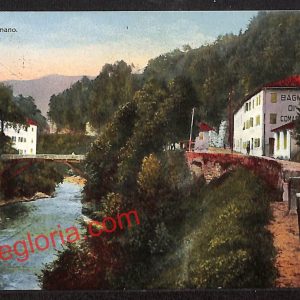 ai9641 - CARTOLINA D'EPOCA - Trento Provincia - Comano Terme