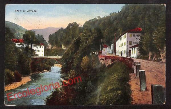 ai9641 - CARTOLINA D'EPOCA - Trento Provincia - Comano Terme