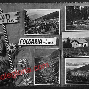 ai9647 - CARTOLINA D'EPOCA - Trento Provincia - Folgaria