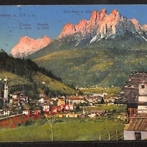 ai9663 - CARTOLINA D'EPOCA - Trento Provincia - Fiera di Primiero
