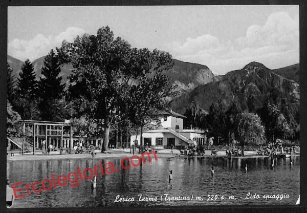 ai9674 - CARTOLINA D'EPOCA - Trento Provincia - Levico Terme