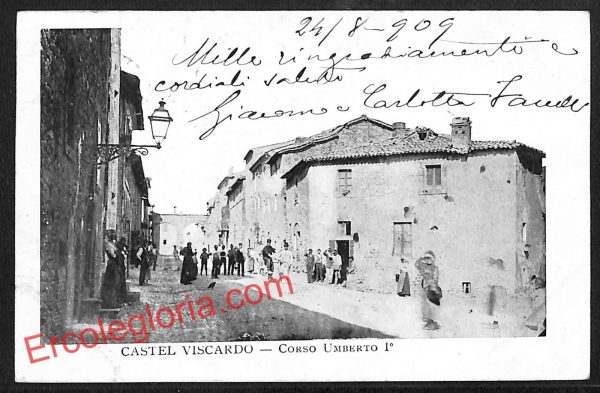 ai7671 - CARTOLINA D' EPOCA - Terni Provincia - Castel Viscardo